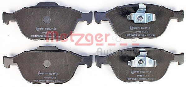 METZGER 1170241 Bremsbelagsatz, Scheibenbremse